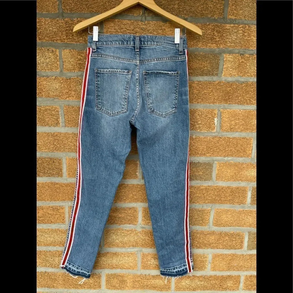 Revice Ruby Tuesday Racer Stripe Jeans 27 - Picture 11 of 13